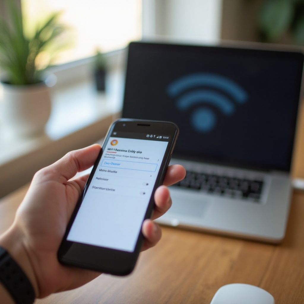 czy możesz udostępnić wifi z telefonu na laptopa