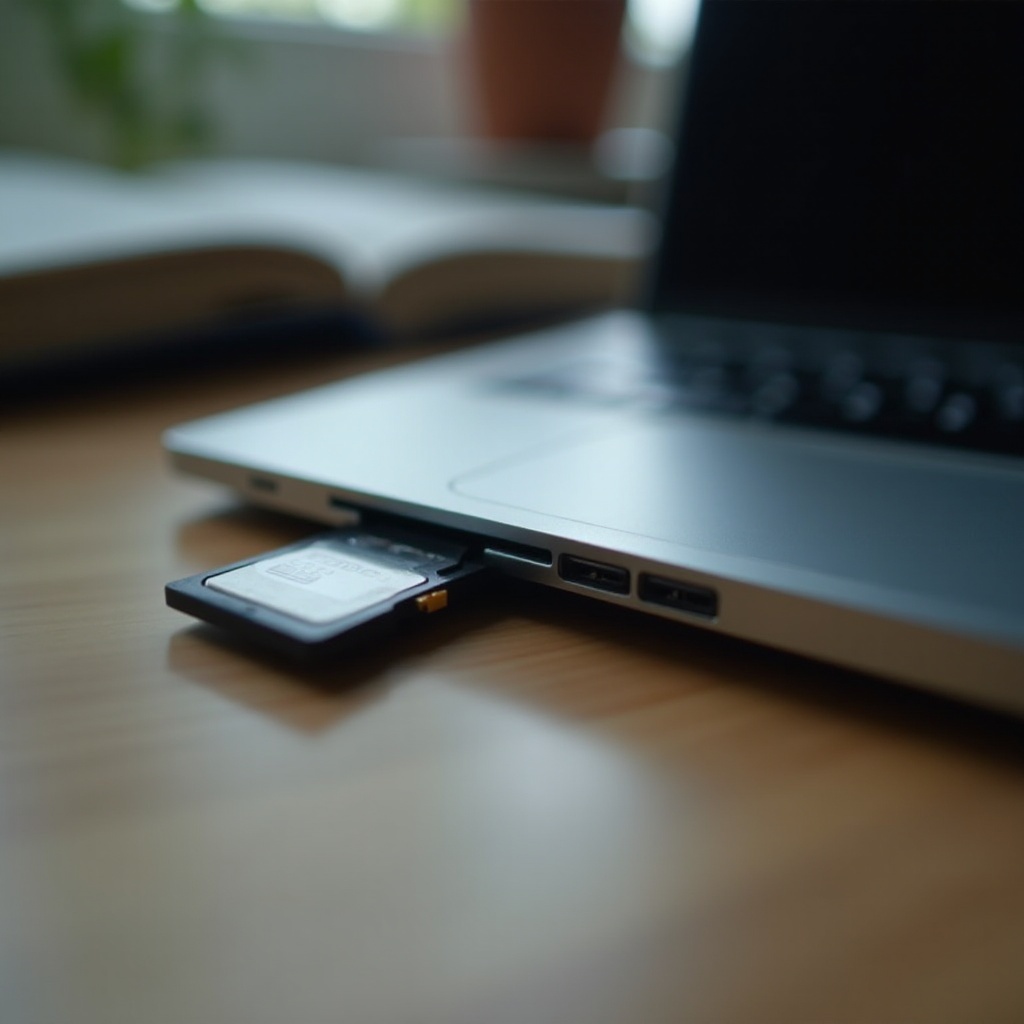 ноутбук не видит SD-карту