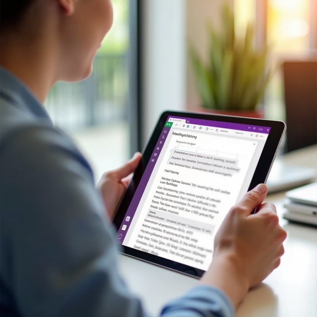 cum să muți pozele în modul tabletă pe OneNote