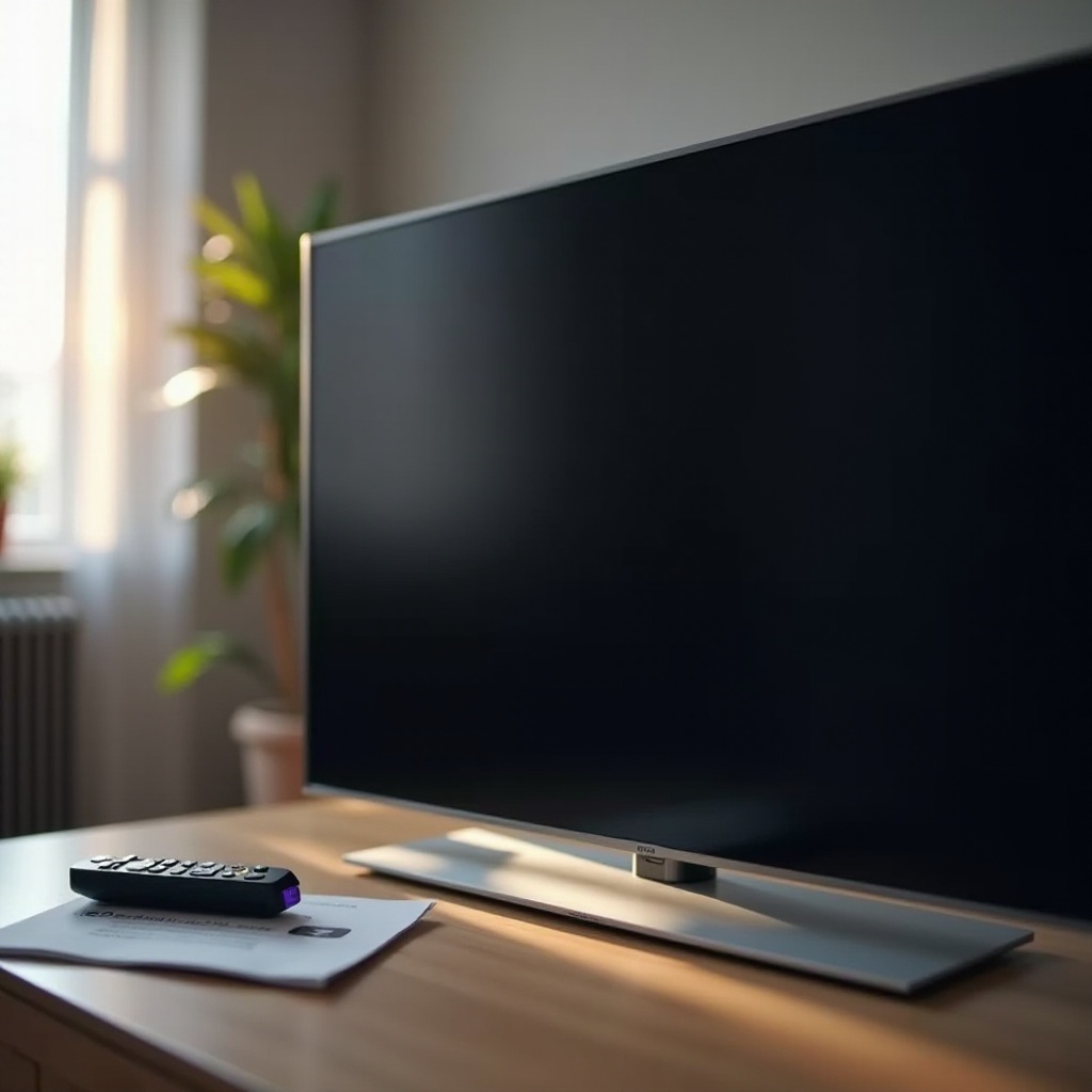 tcl roku tv screen dark