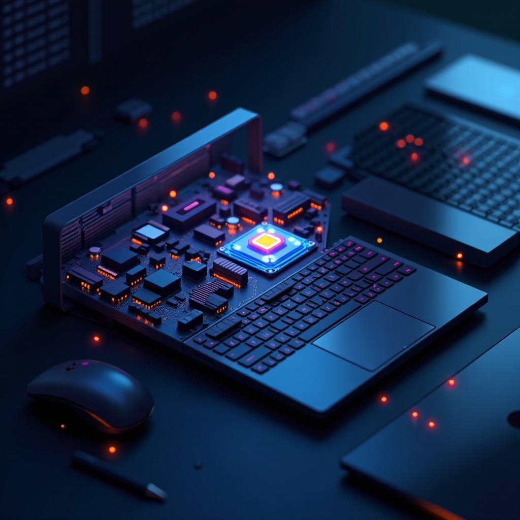 как снизить напряжение на ноутбуке