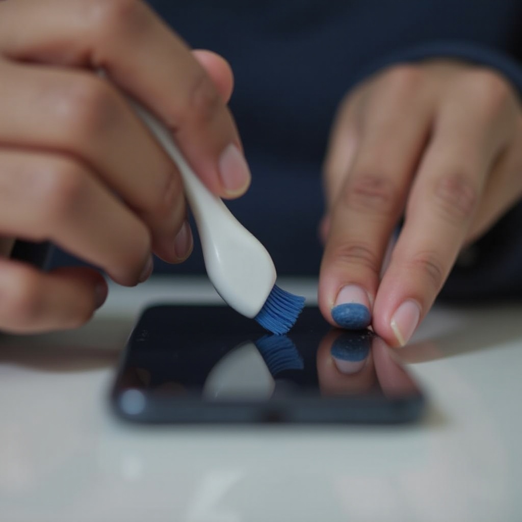 како очистити утичницу телефона