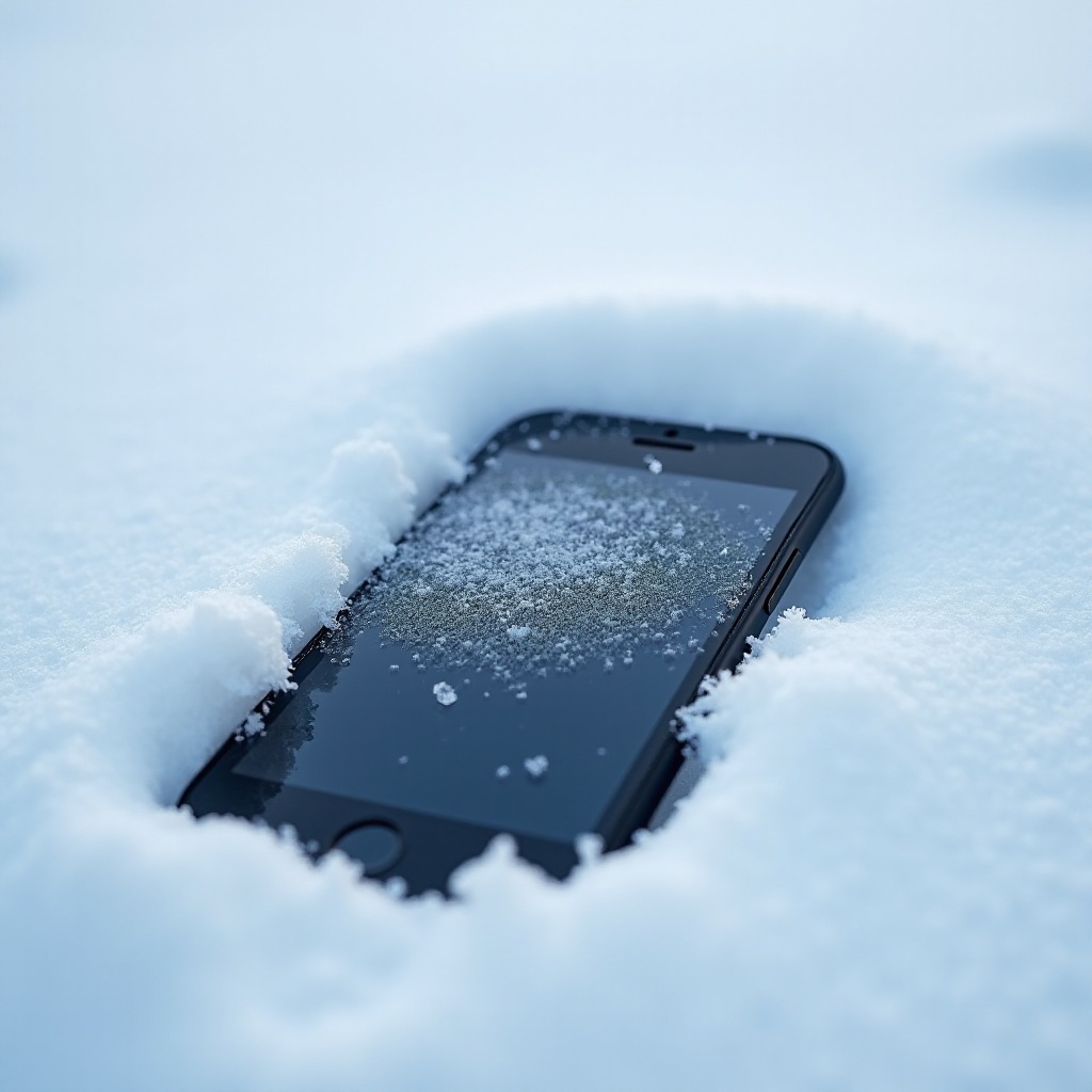 может ли холод навсегда повредить телефон