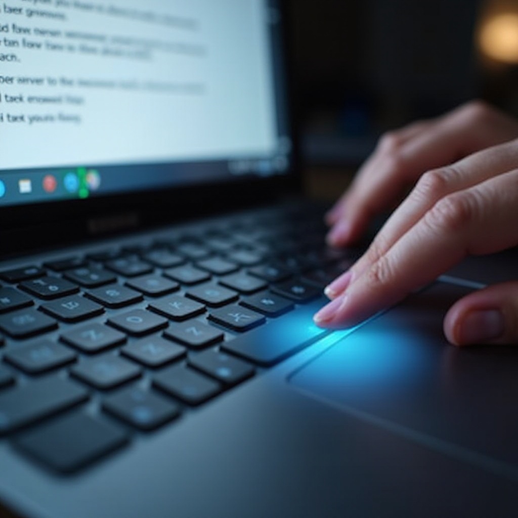 touchpad laptopa zablokowany