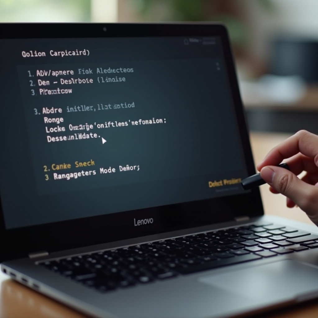 cum să activezi modul de dezvoltator pe Chromebook Lenovo