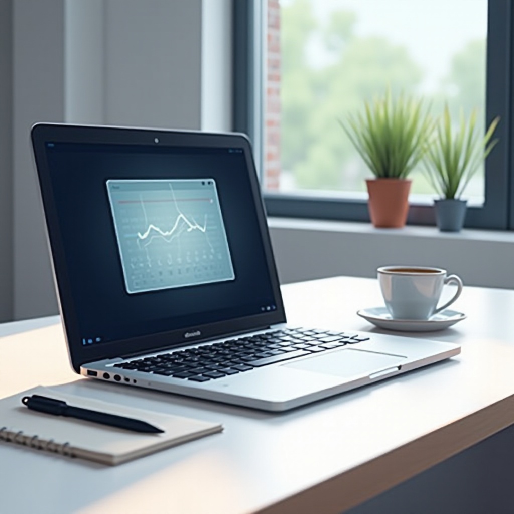 тъчпадът на лаптопа е заклещен