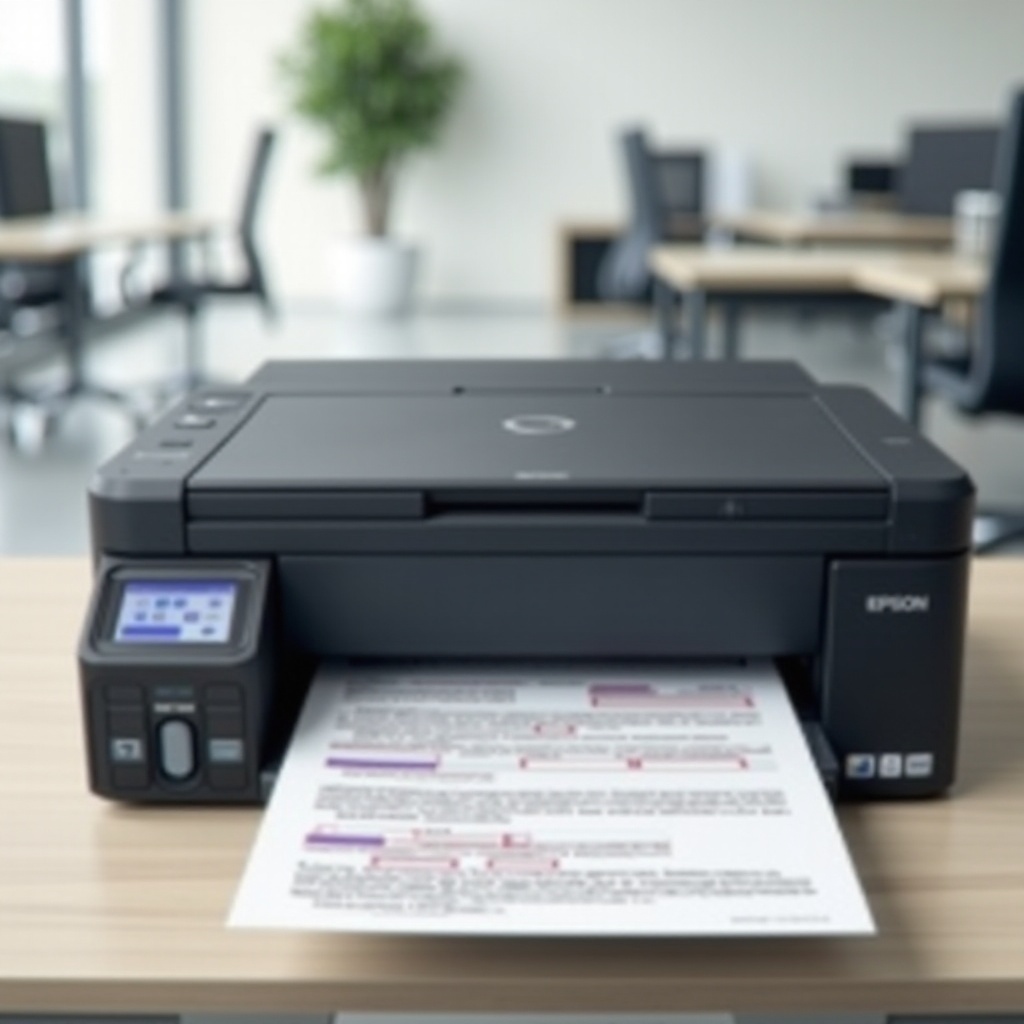 Epson štampač preskače linije