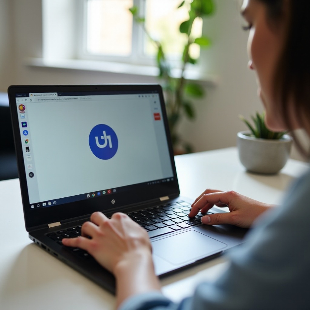 jak vytvářet vlastní loga na Google Chrome HP Chromebook