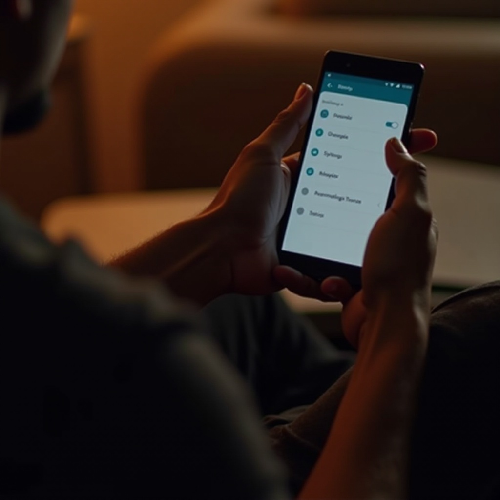 jak wyłączyć wygaszanie ekranu android