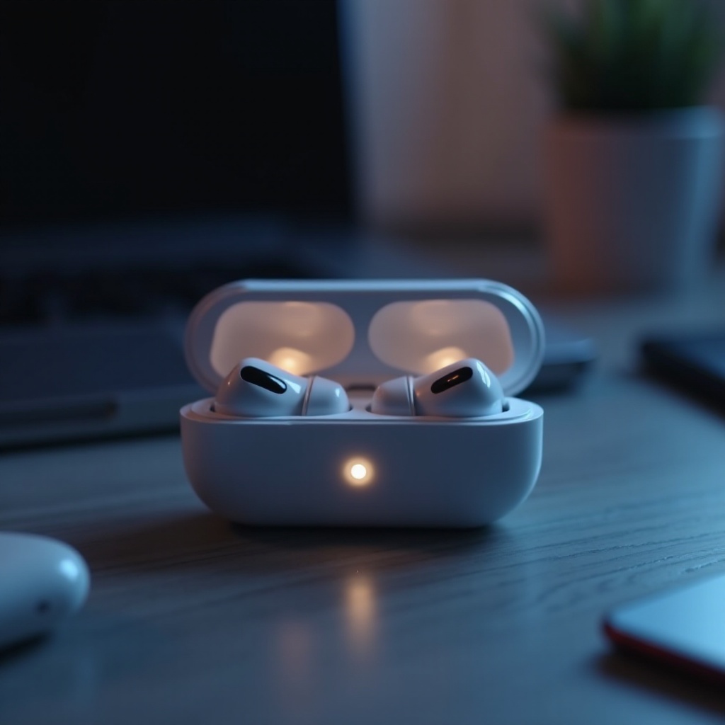 airpod pro light meaning