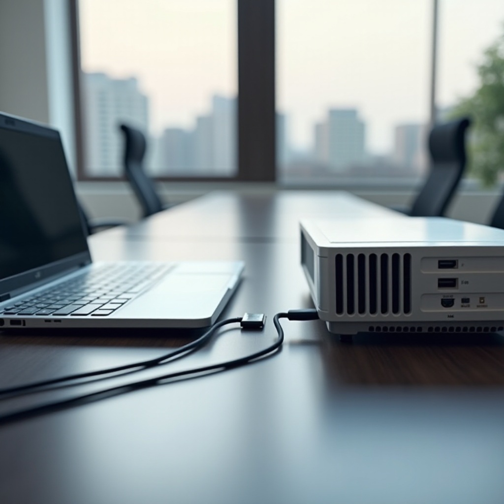 jak připojit notebook k projektoru pomocí HDMI