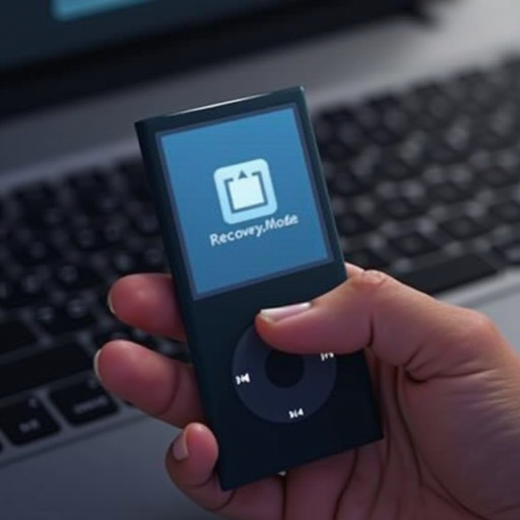 как да поставите iPod в режим възстановяване
