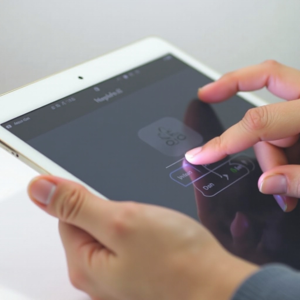 how to take screenshot on tablet apple