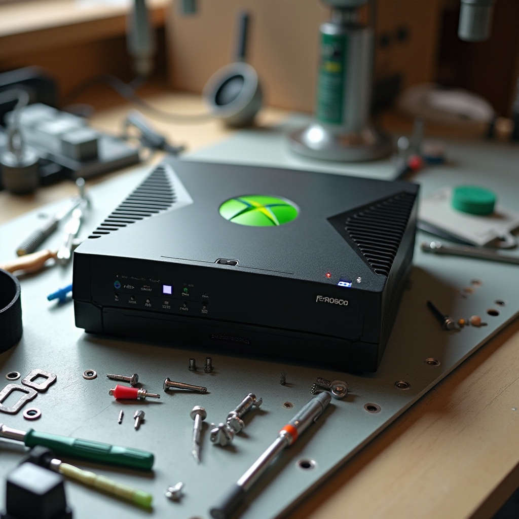 jak rozebrat originální Xbox