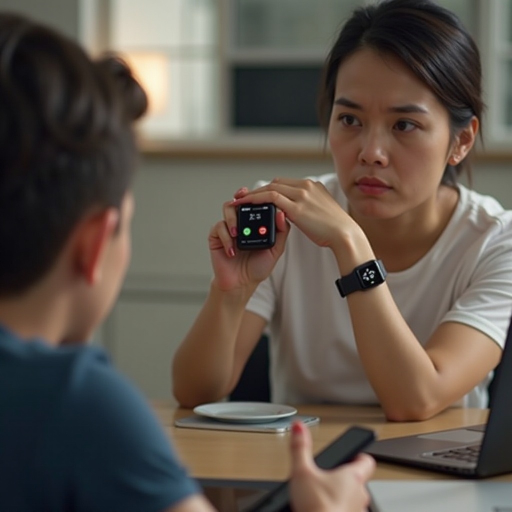 Apple Watch не показывает телефонные звонки