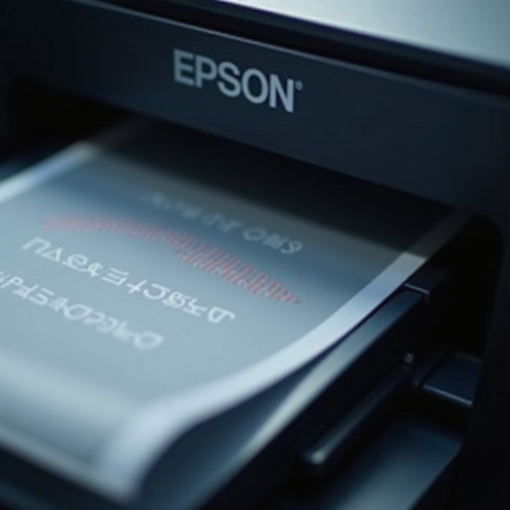imprimanta Epson sare peste linii