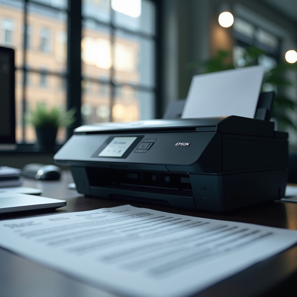 epson printer is skipping lines