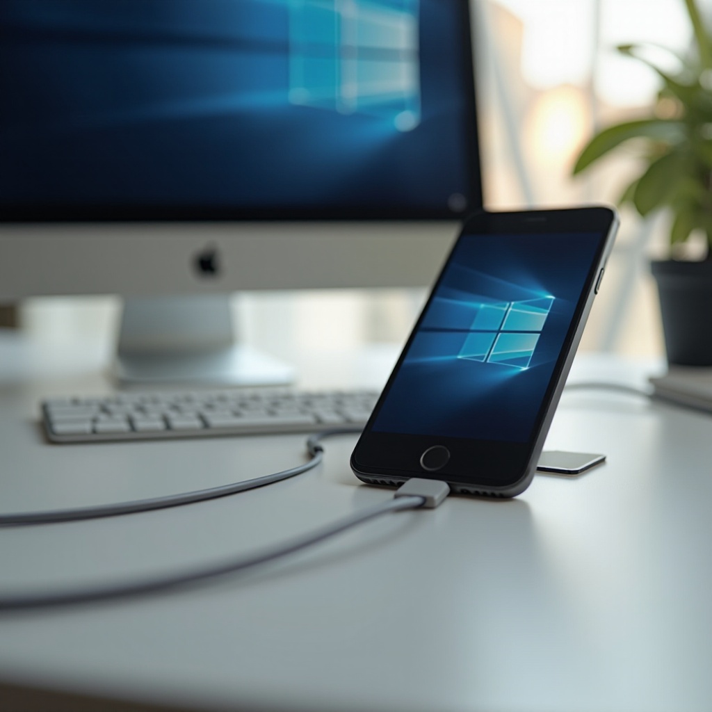 Windows 10 nie znajduje iPhone'a