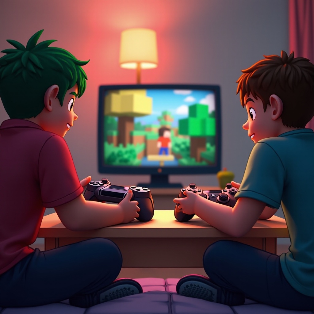 могат ли ps4 и ps5 да играят заедно в minecraft