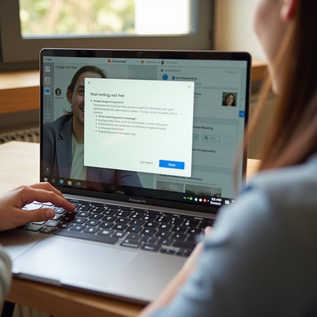 как да създадете среща в Google на вашия Chromebook
