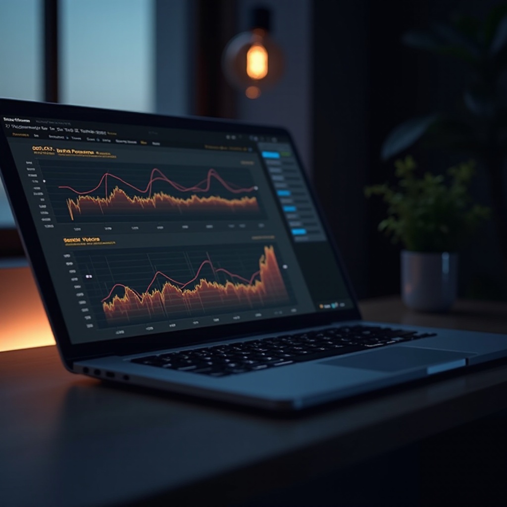 как снизить напряжение на ноутбуке