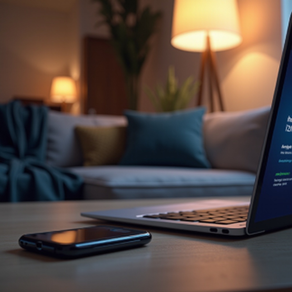 можешь поделиться wifi с телефона на ноутбук