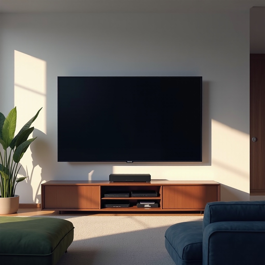 екран TCL Roku ТВ таман