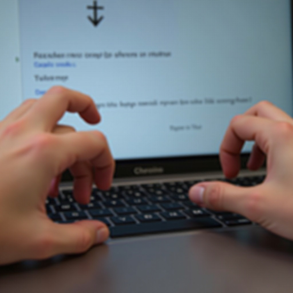 како приказати на школском Chromebook-у