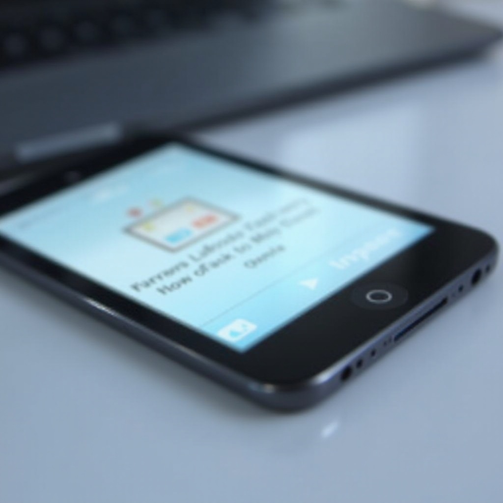 как перевести iPod в режим восстановления