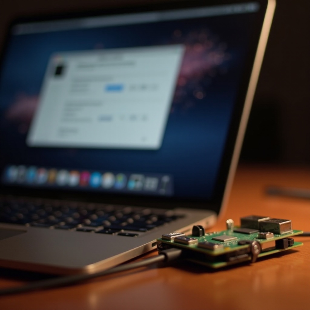 защо моят macbook не намира моя raspberry pi 3