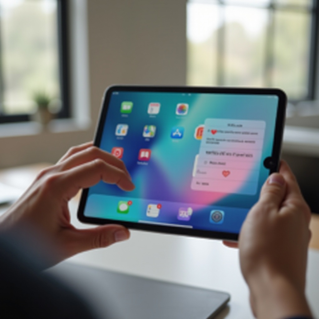 как да направите екранна снимка на iPad Air