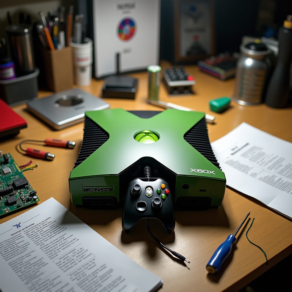 jak rozebrać oryginalny Xbox