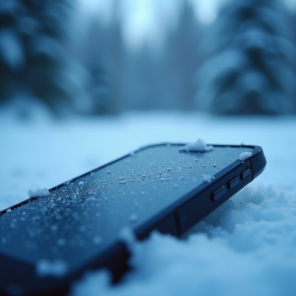 can cold permanently damage phone
