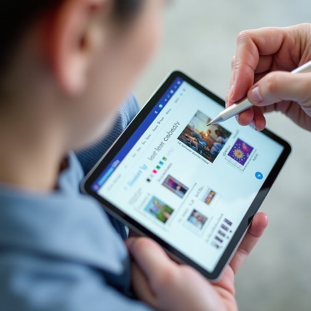 كيفية نقل الصور على OneNote في وضع الجهاز اللوحي