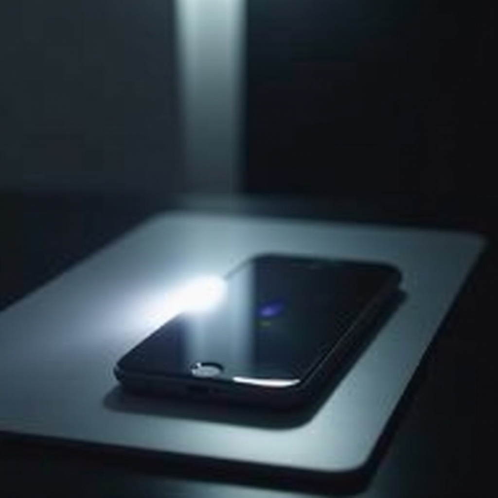 iphone flashlight won't turn off