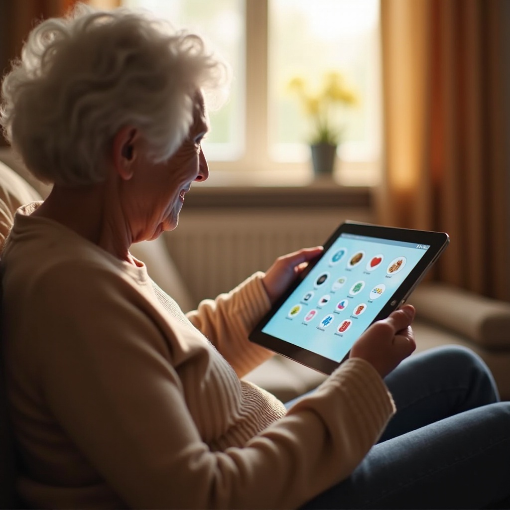 cea mai bună tabletă pentru seniori cu demență