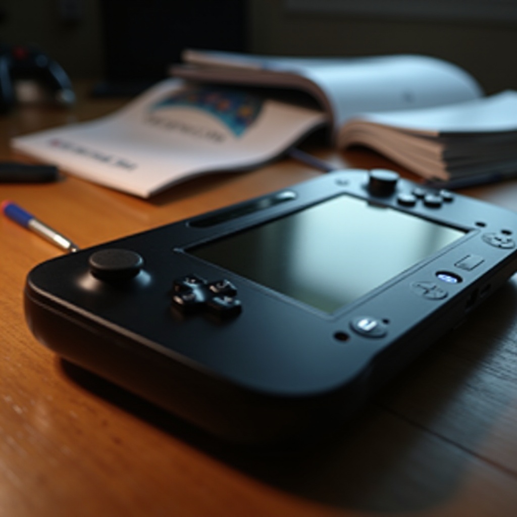 gamepad Wii U nie włącza się