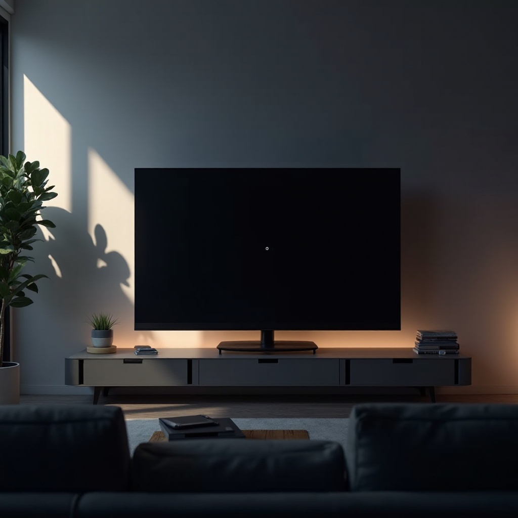 телевизор Vizio не се включва, но светлината свети