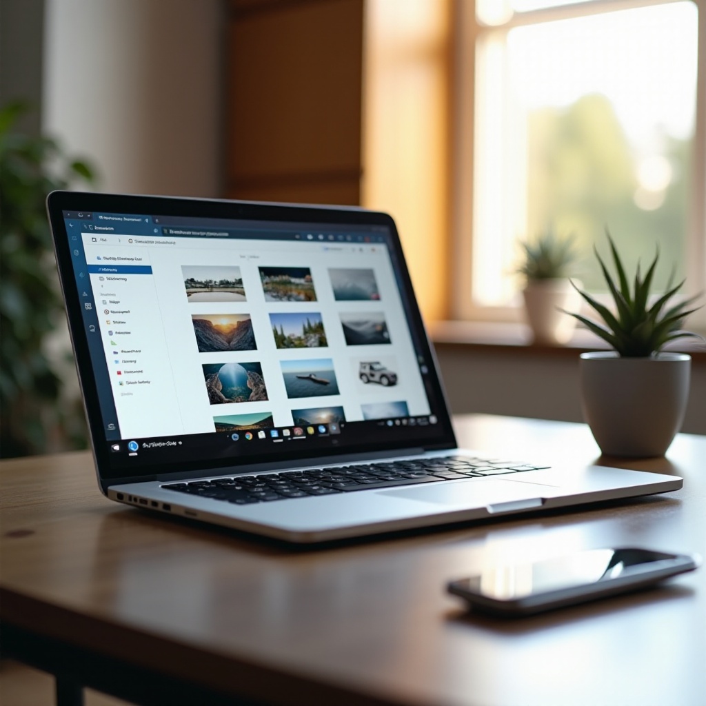 как да стигна до екранните снимки на моя Chromebook
