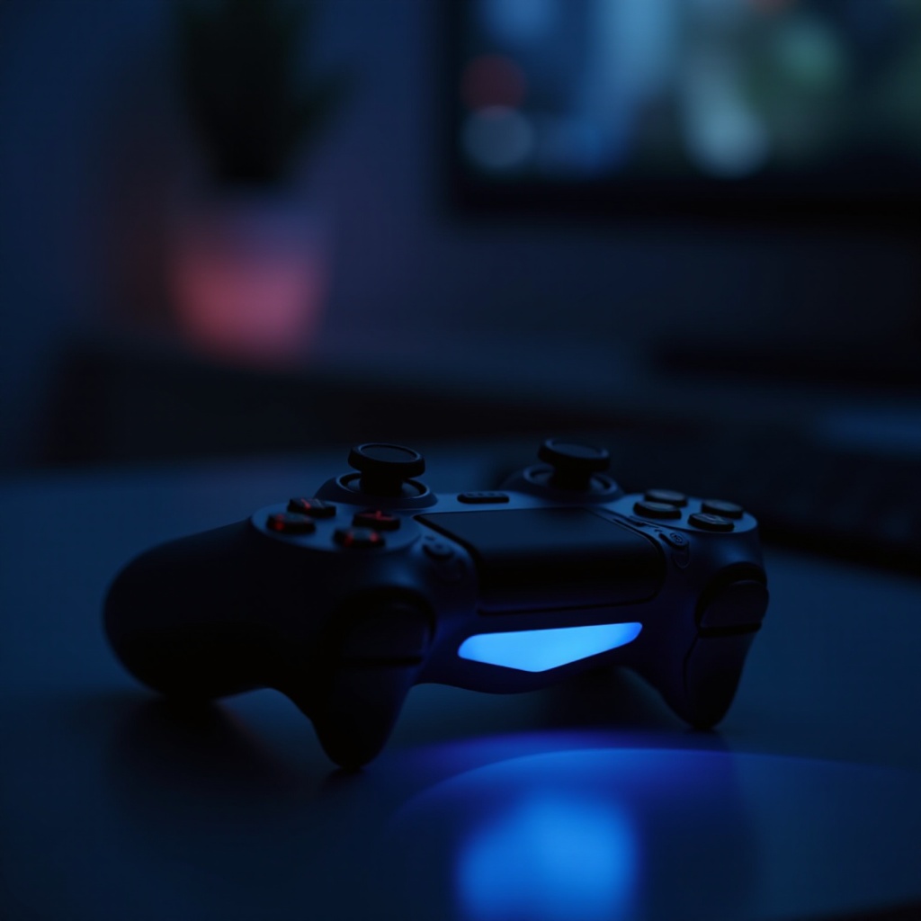 плаво трепераво светло на контролеру PS4