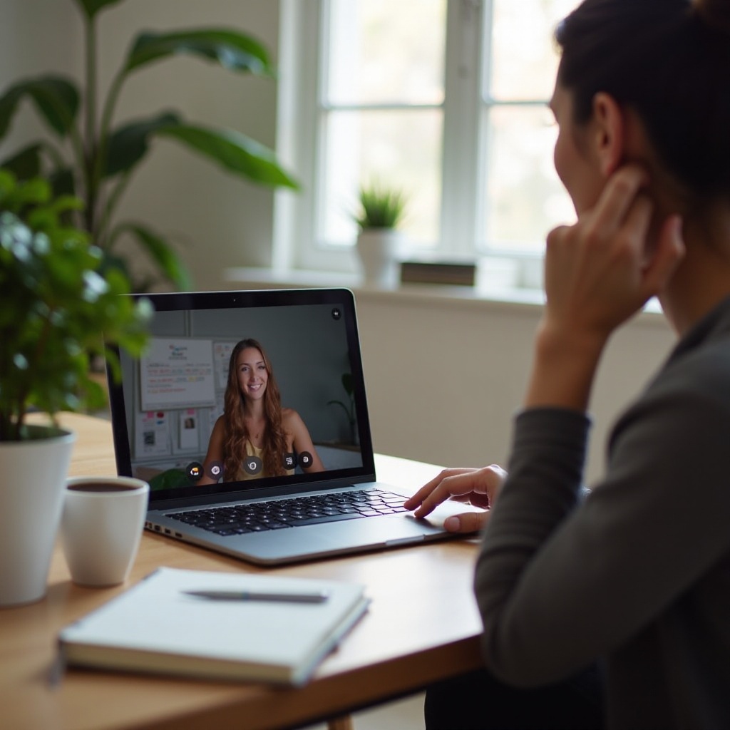 jak hostować Google Meet na Chromebooku