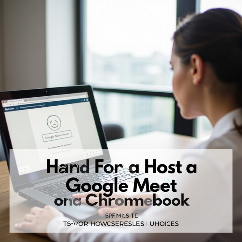 كيفية استضافة Google Meet على جهاز Chromebook