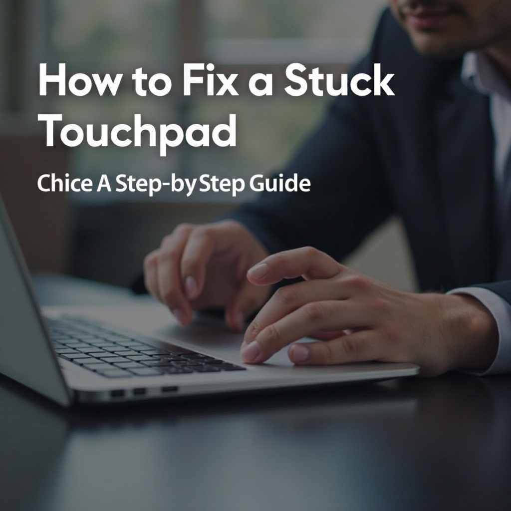 тачпад ноутбука застрял