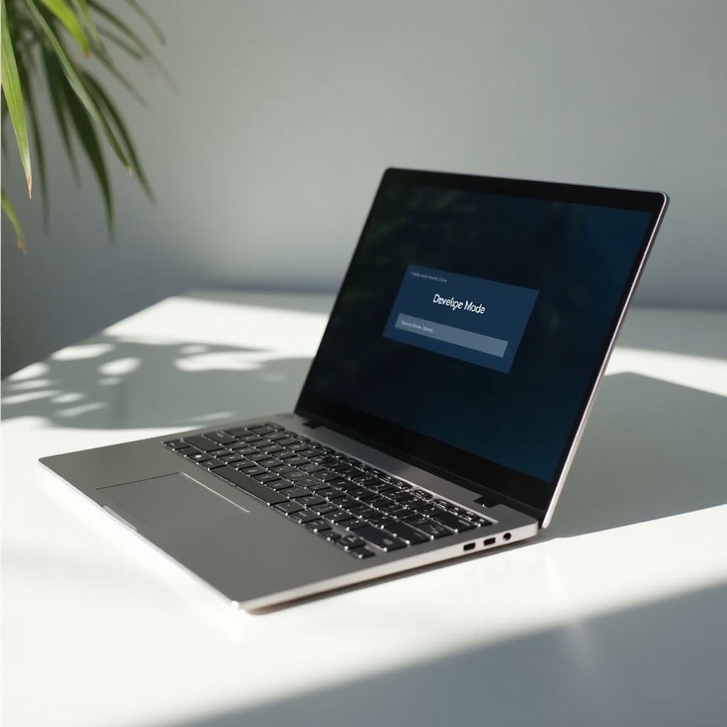 jak zapnout vývojářský režim na Chromebooku Lenovo