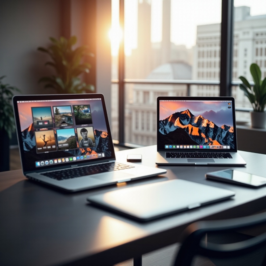 как да прехвърля снимки от MacBook на MacBook