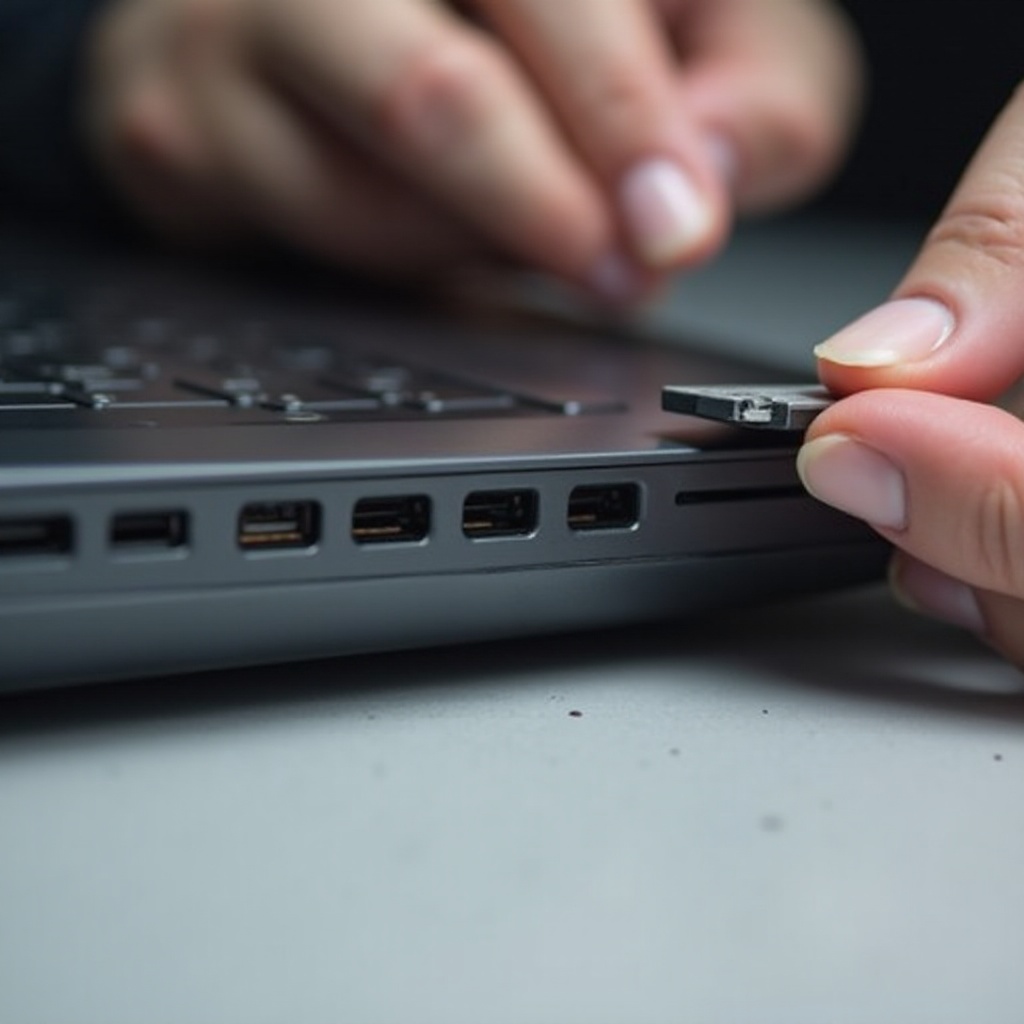 laptop nie widzi karty SD