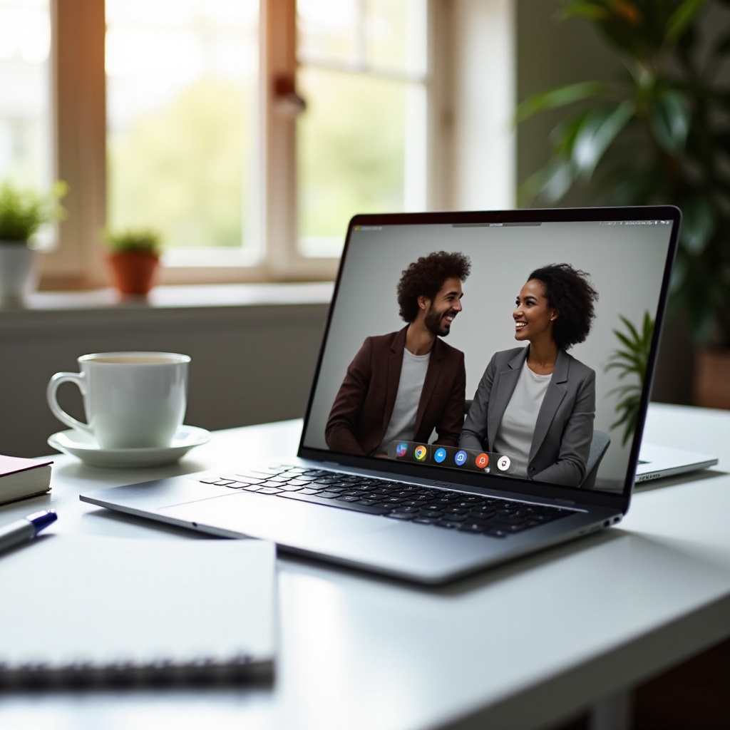 как проводить Google Meet на Chromebook