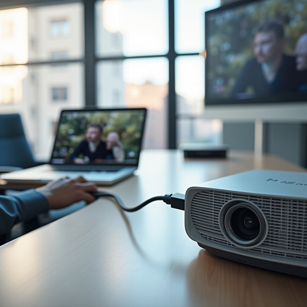 jak připojit notebook k projektoru pomocí HDMI