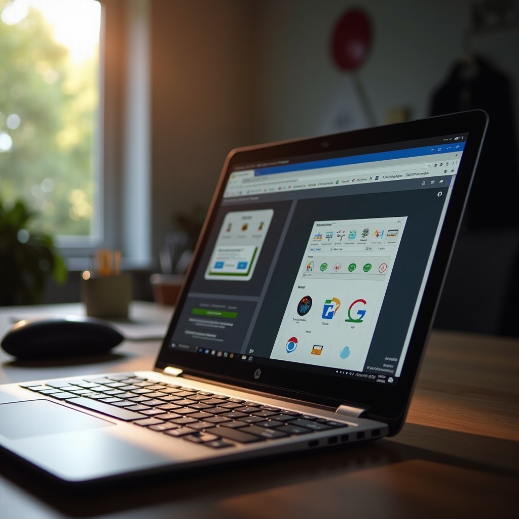 как да създавате потребителски лога на Google Chrome HP Chromebook