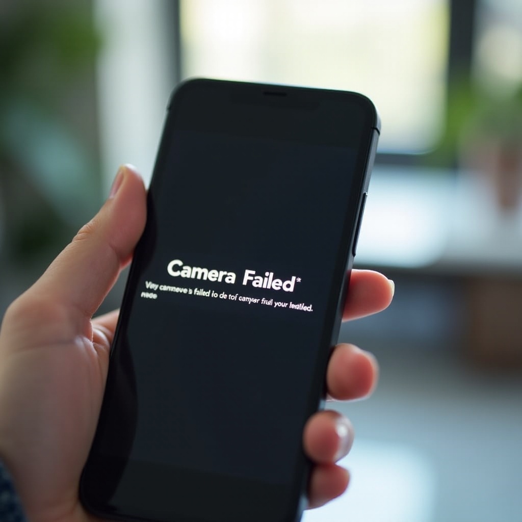 de ce spune telefonul meu eșuat la cameră